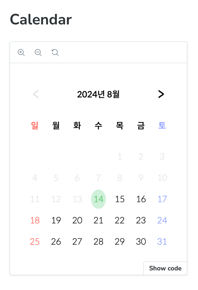 egg calendar